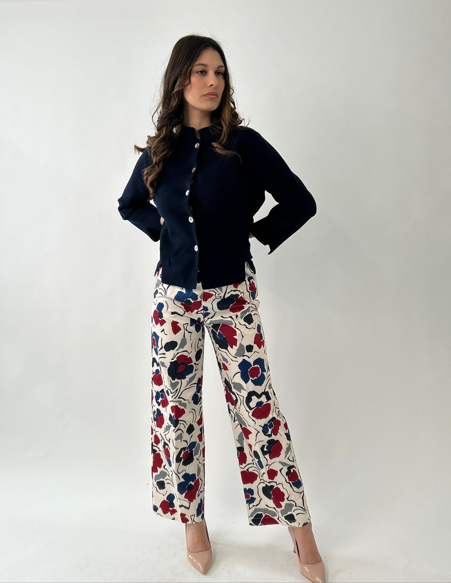 PANTALONE FIORI