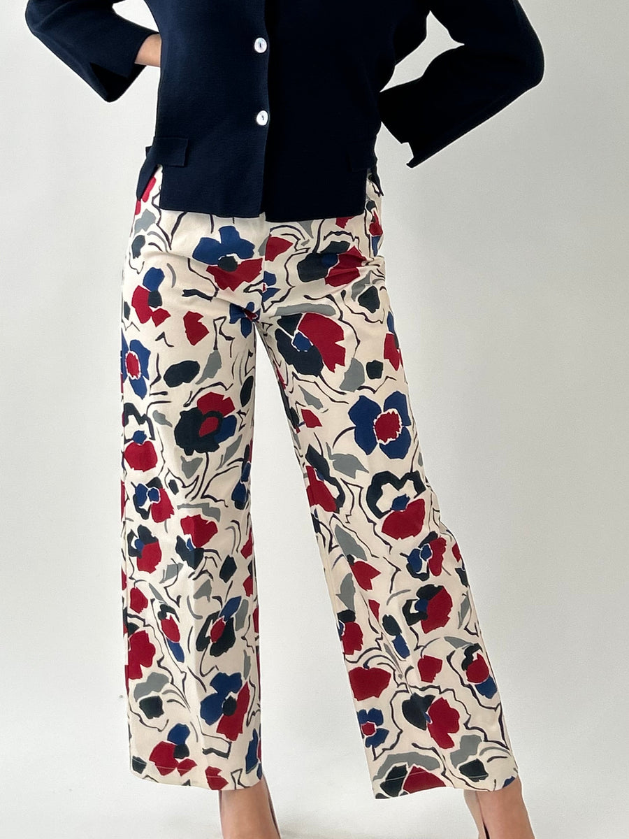 PANTALONE FIORI